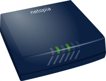 ClipArt router del modello DSL