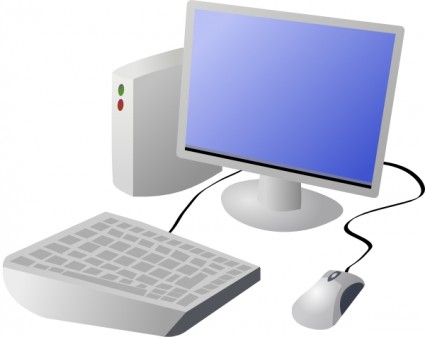dtrave cartoon computer e desktop ClipArt