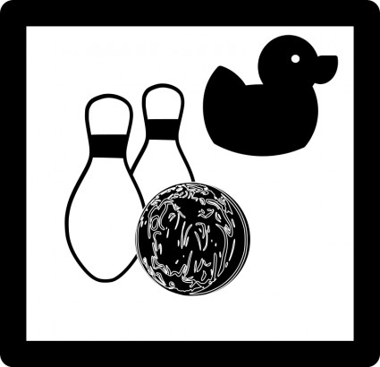 ícone de boliche duckpin