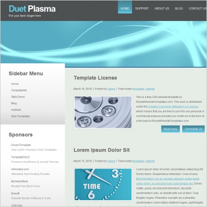 Duett-Plasma-Vorlage