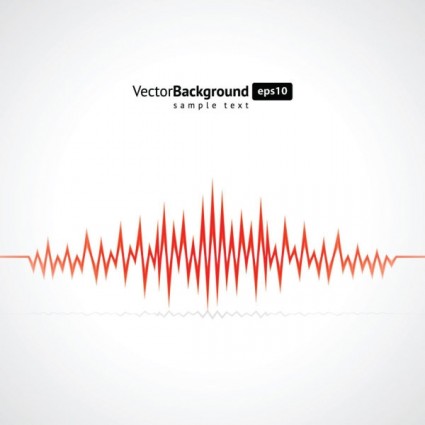 vector de ondas de audio dinámico
