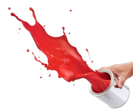 image de peinture dynamique splash hd