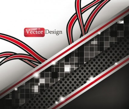 Dynamic Technology Background Vector