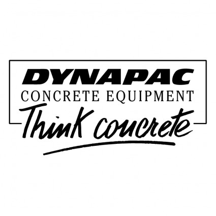 equipamentos de concreto Dynapac