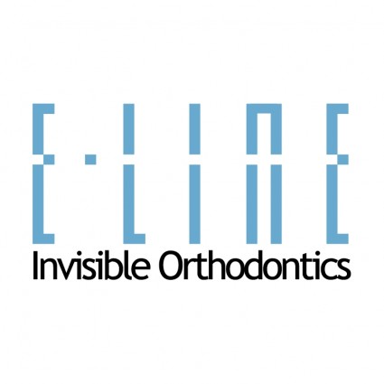Ortodontia invisível de linha de e