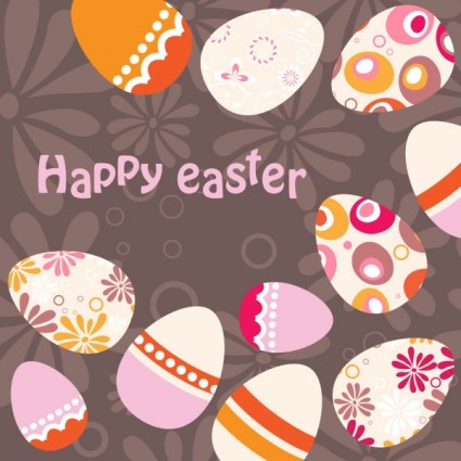 vettoriali di illustrator sfondo uovo di Pasqua