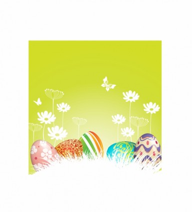 sfondo di uova di Pasqua