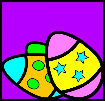 Wielkanocne jajka clipart