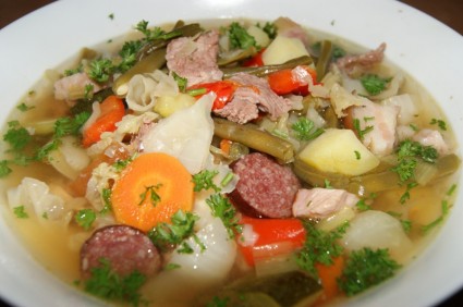 ăn pichlsteiner súp