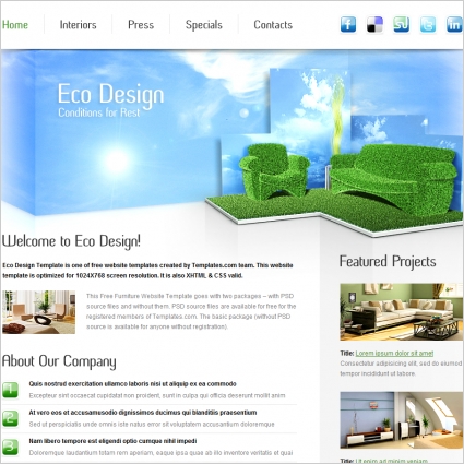 Eco Design Template
