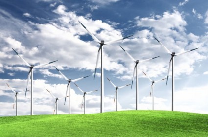 生態和風力電源高清圖片