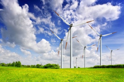 ecologia e wind power hd immagini