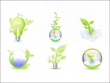 ícones de ecologia