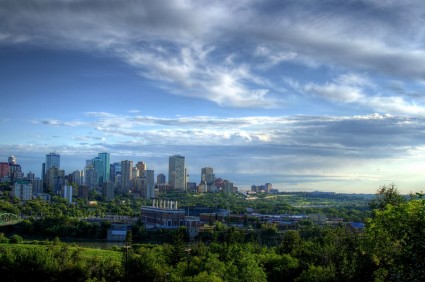 Edmonton Kanada Stadtzentrum