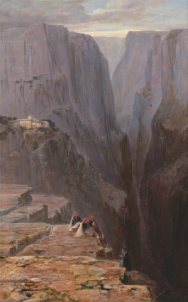 Edward Lear Gemälde Öl auf Leinwand
