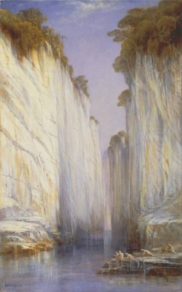 Edward Lear Gemälde Öl auf Leinwand
