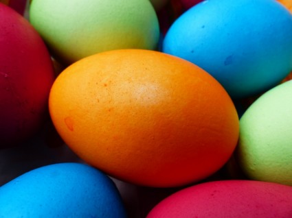 trứng Phục sinh trứng đầy màu sắc