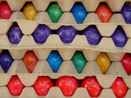 huevo coloridos huevos de Pascua