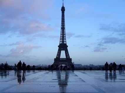エッフェル塔フランス世界を壁紙します。