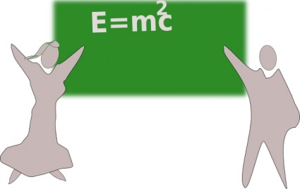 Einesteins E Mc2 Written Wrong E M2c Clip Art