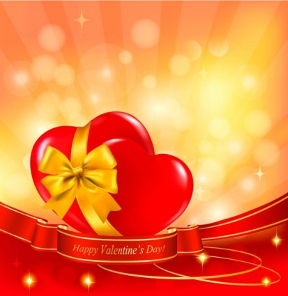 ロマンチックな valentine39s 日ベクトルの要素