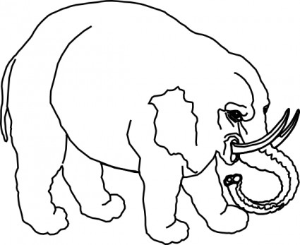 Słoń clipart