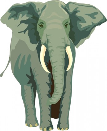 大象的剪貼畫