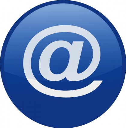e-Mail-blau