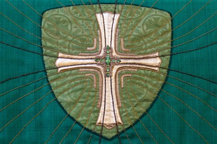 haftowane tkaniny Kościoła