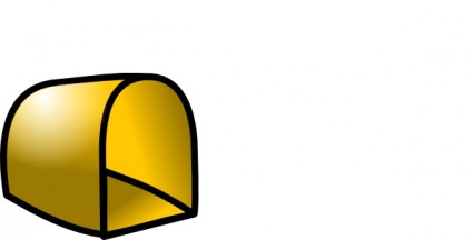 Empty Mailbox Icon Clip Art
