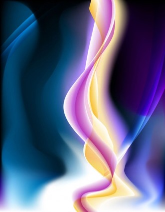 linee di flusso energico e colorato di sfondo vettoriale