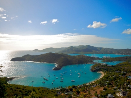 Anh harbour hình nền quần đảo Caribê thế giới