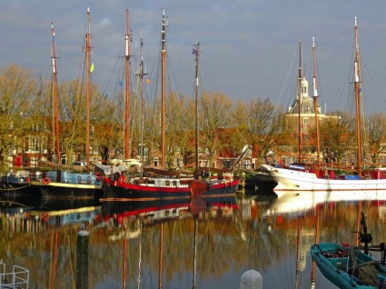 Enkhuizen Schiffe der Niederlande