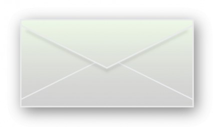 gradiente suave do ícone de envelope