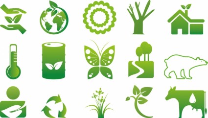 Umwelt-Symbole