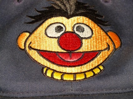 personaje de dibujos animados de la calle de sésamo de Ernie