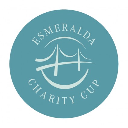 Taça caridade de esmeralda