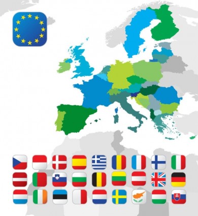 vector de signos y símbolos de la UE