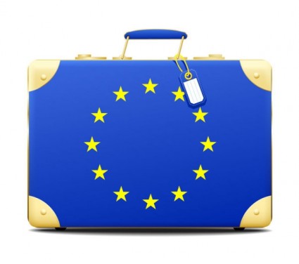 Uni Eropa tanda dan symbol vektor