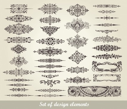 vector patrón europeo garland