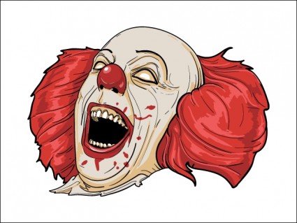 clown maléfique