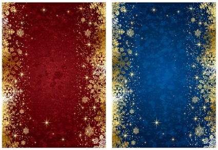 Exquisite Christmas Background Vector