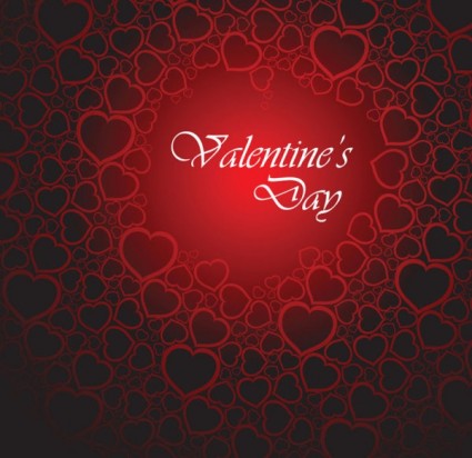 Изысканный valentine39s день поздравительные открытки вектор