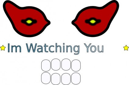 Augen-Logo-ClipArt-Grafik