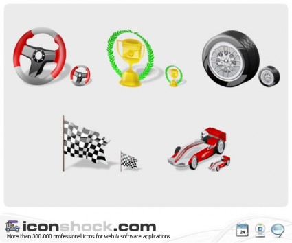 F1 icons pack d'emoticones