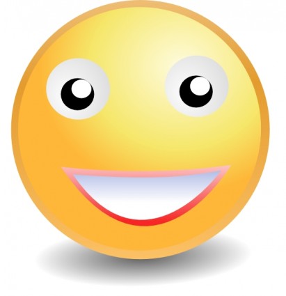 visage souriant clipart