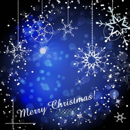 Fancy Christmas Background Vector