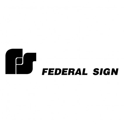 fédéral signe