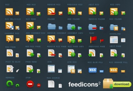 Feed Icons V2 Icons Pack