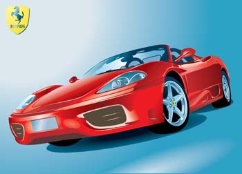 carro de esporte Ferrari